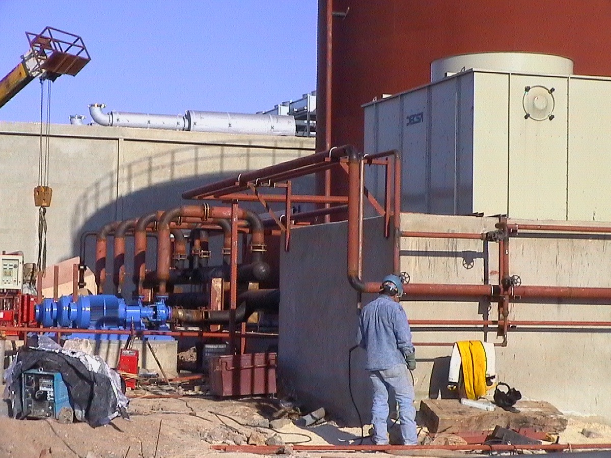 This project is for a factory that produces raw materials for the manufacture of detergents