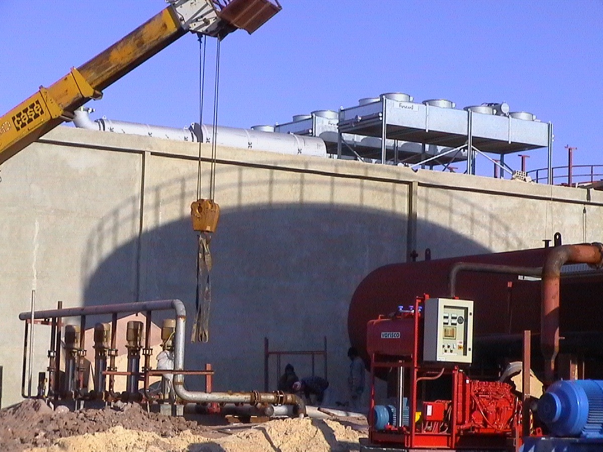 This project is for a factory that produces raw materials for the manufacture of detergents